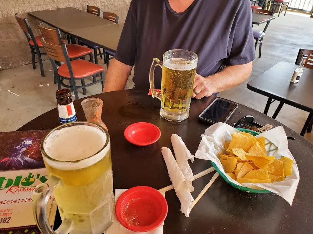 Chips and Salsa with Beer
