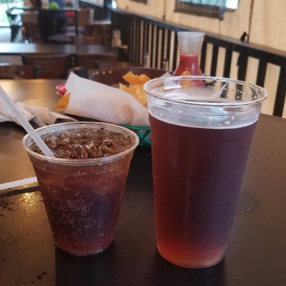 Dos Equis Amber and Crown Royal